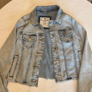 Abercrombie kids denim jacket